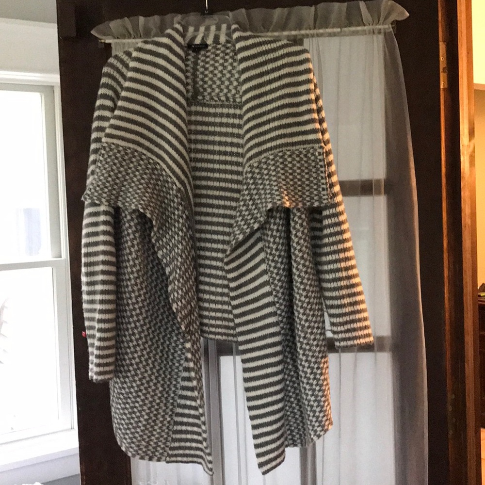 Wrap sweater